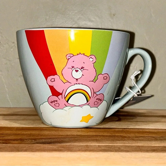 Colorful Care Bear Mug made by SkinnyDip London. Designer. Brand New with Tags🌈 - Picture 3 of 12